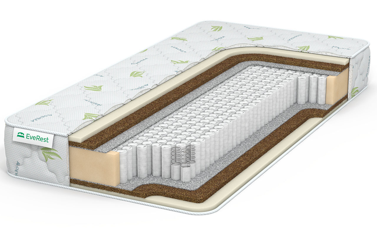 матрас Everest Мидл Рестфом бикокос 20 S1000 1 Everest Мидл Рестфом бикокос 20 S1000