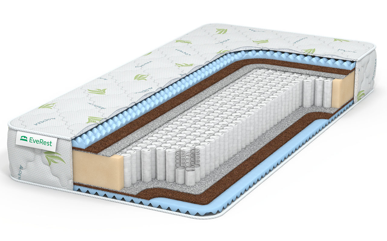 матрас Everest Мидл Рестфом массаж хард S1000 1 Everest Мидл Рестфом массаж хард S1000